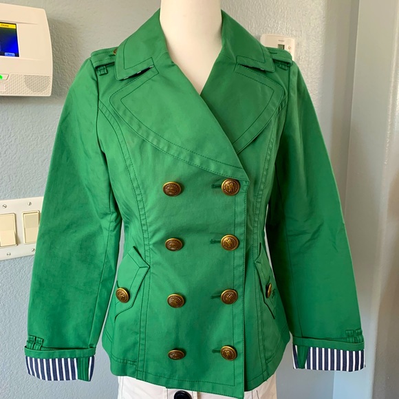 Burberry Jackets \u0026 Coats | Burberry Blue Label Blazer Double Breasted Jacket | Color: Green | Size: M | Jaflasvegas's Closet